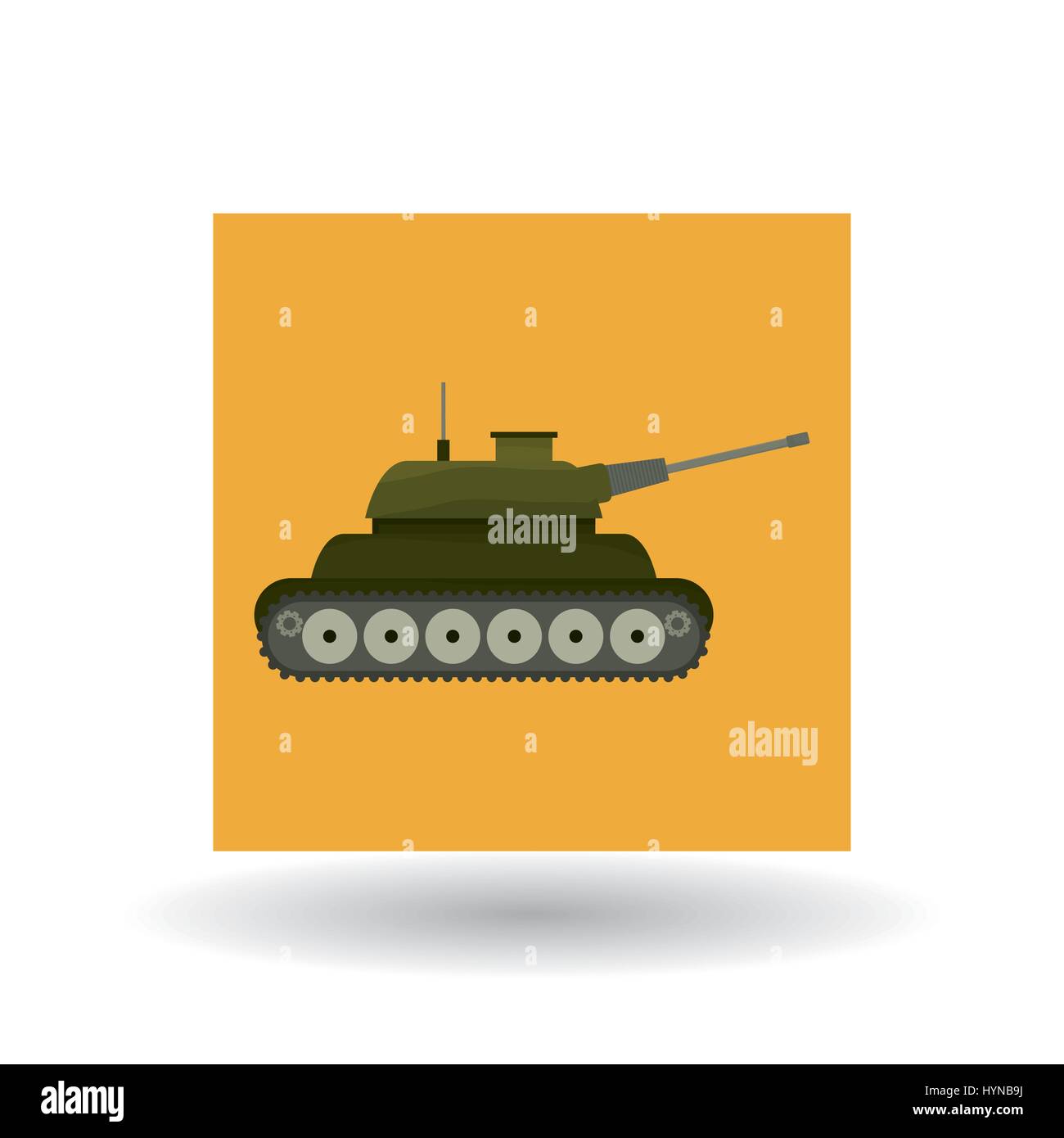 Militärische Symbol Konzept mit Icon-Design, Vektor-Bild 10-Eps-Grafik. Stock Vektor