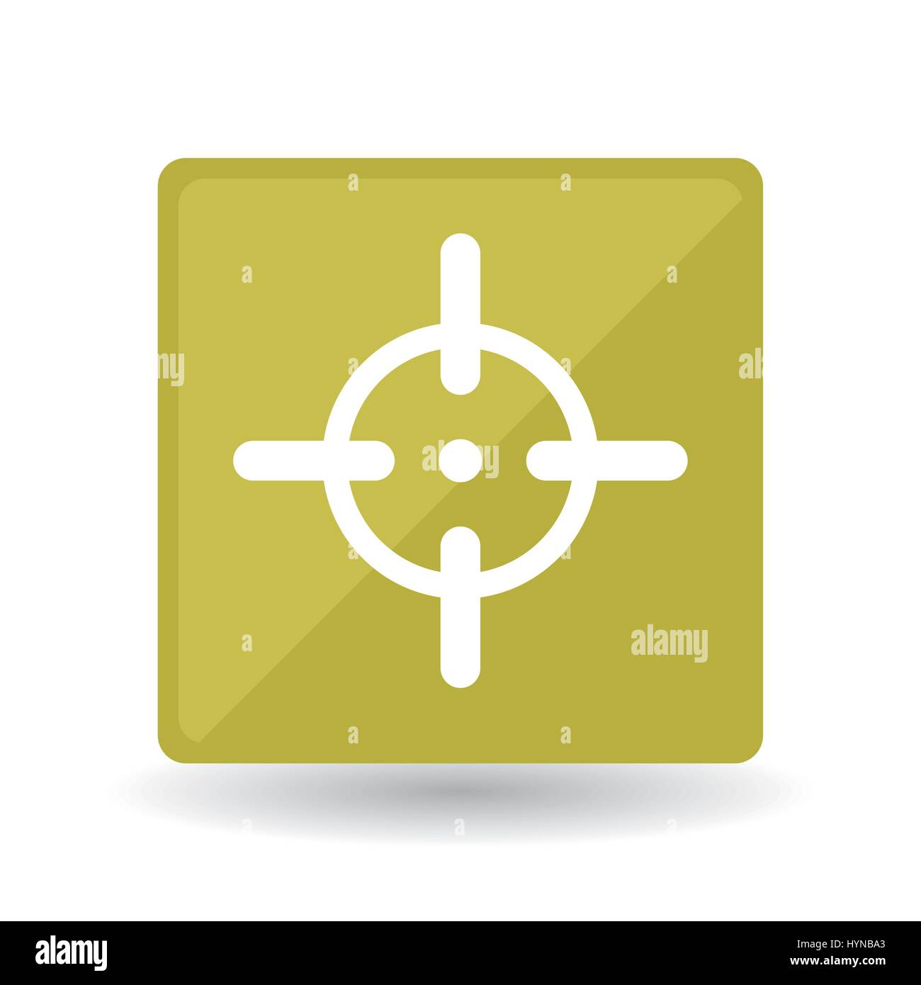 Militärische Symbol Konzept mit Icon-Design, Vektor-Bild 10-Eps-Grafik. Stock Vektor