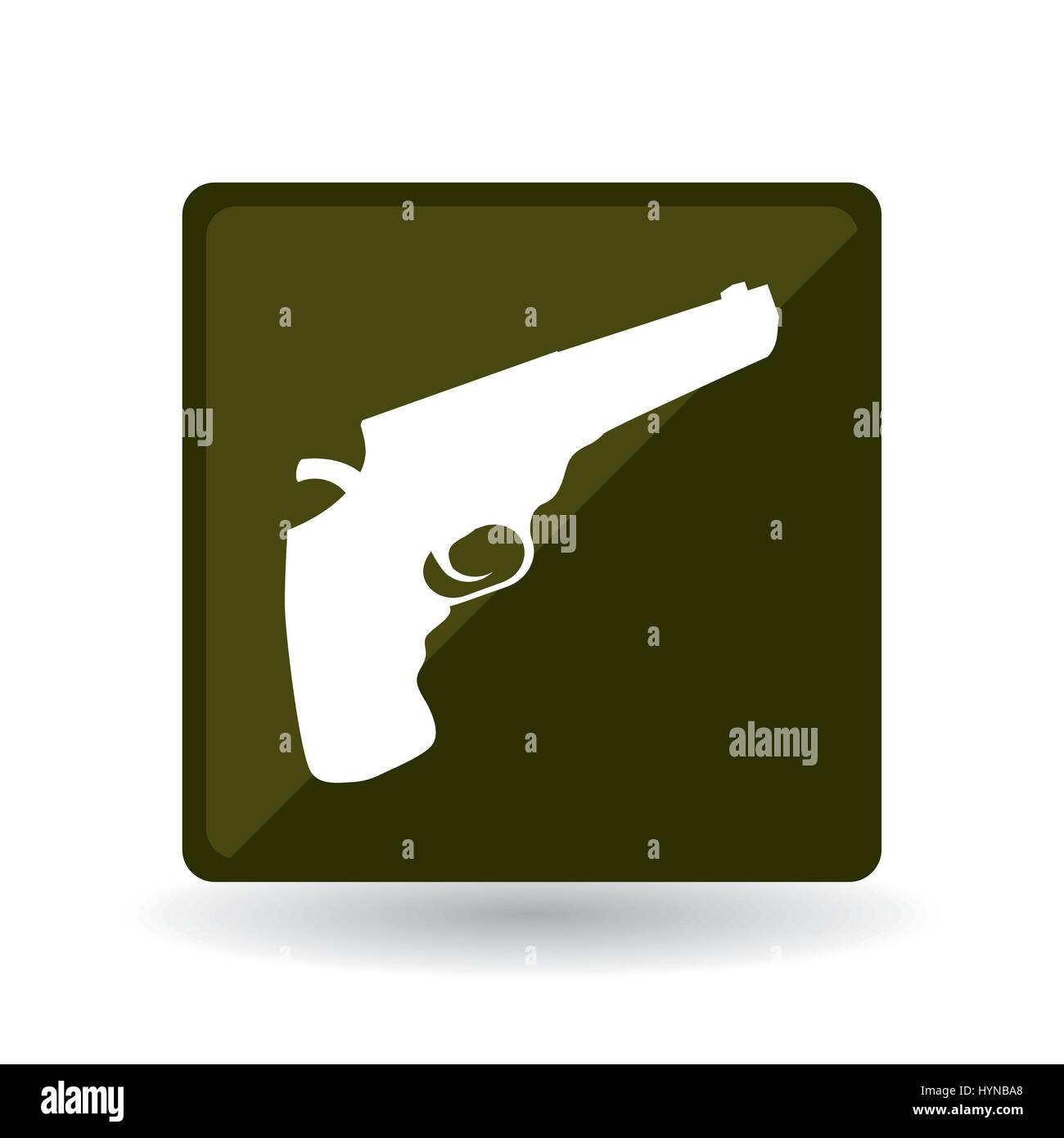 Militärische Symbol Konzept mit Icon-Design, Vektor-Bild 10-Eps-Grafik. Stock Vektor