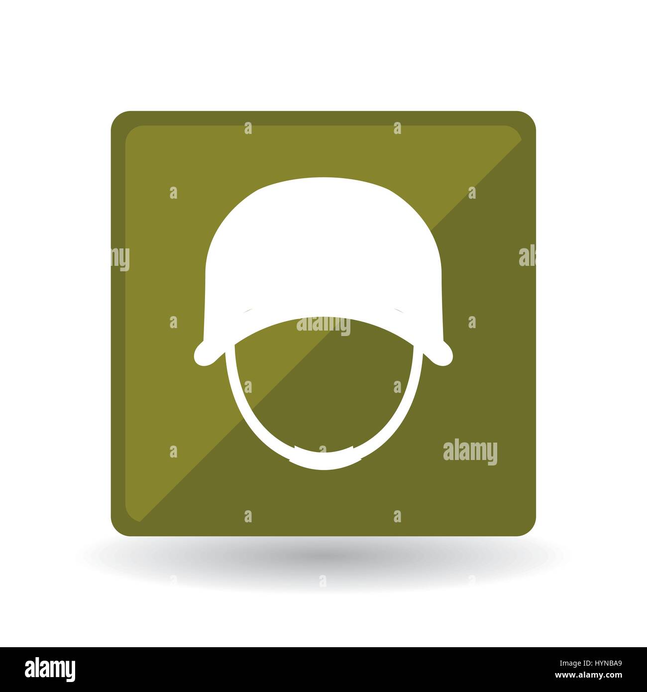 Militärische Symbol Konzept mit Icon-Design, Vektor-Bild 10-Eps-Grafik. Stock Vektor