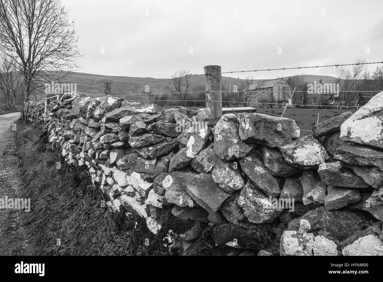 eine Fahrt auf der alten Gasse Castleton Derbyshire Ray Boswell Stockfoto