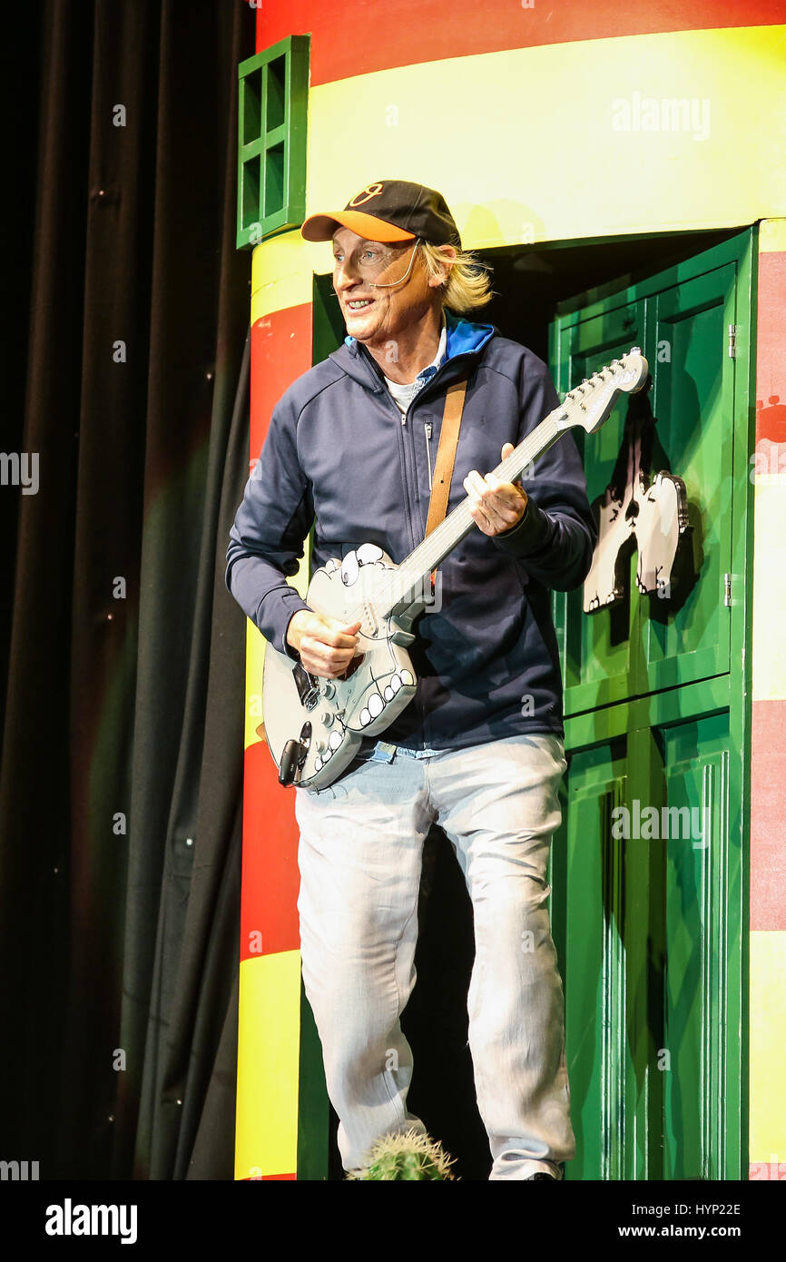 Wetzlar, Deutschland, RittalArena, 5. April 2017. Otto Waalkes (auch Otto genannt), deutscher