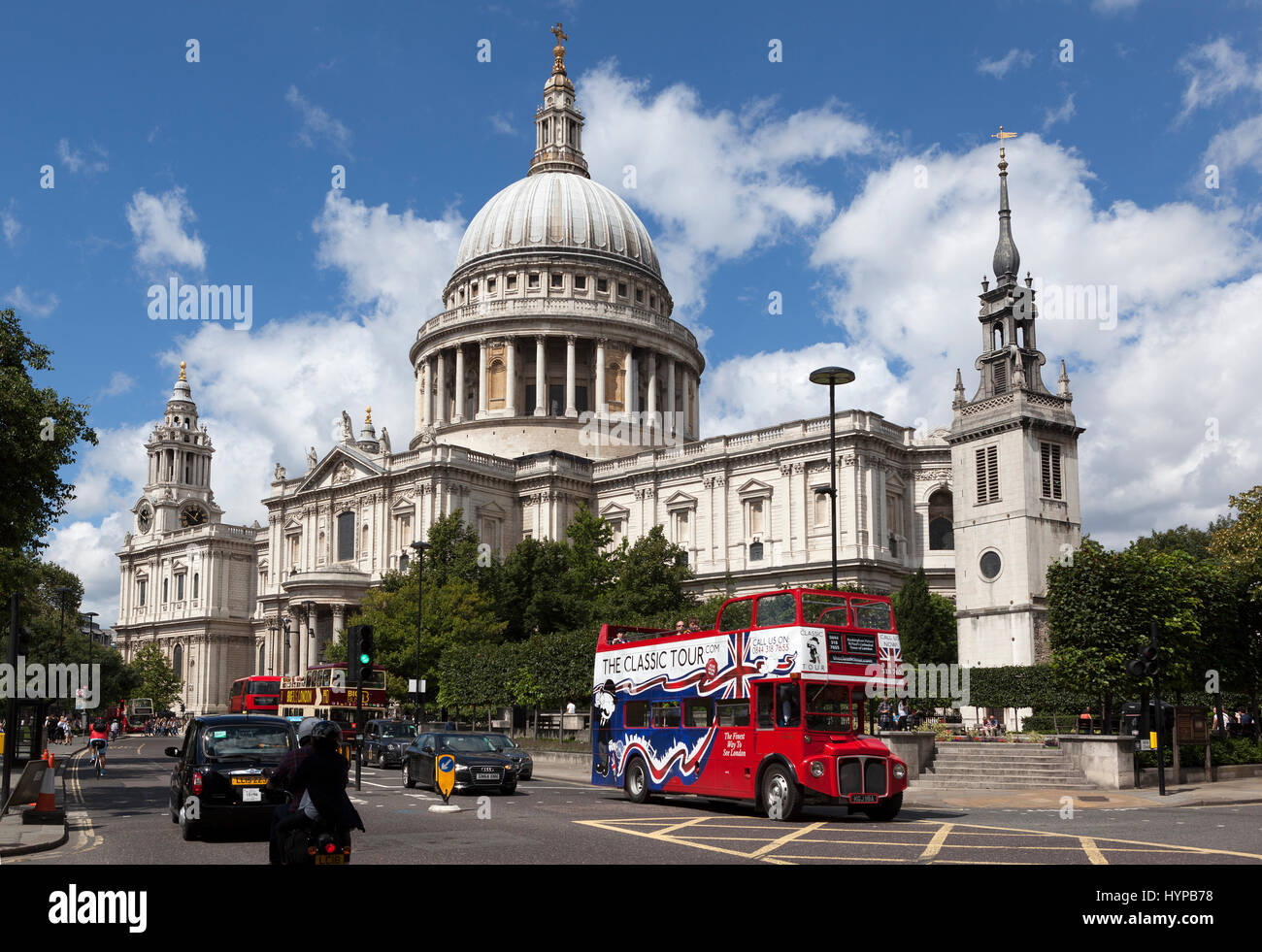 St. Pauls Cathedral, London, England, Großbritannien, Architekt Sir Christopher Wren Stockfoto