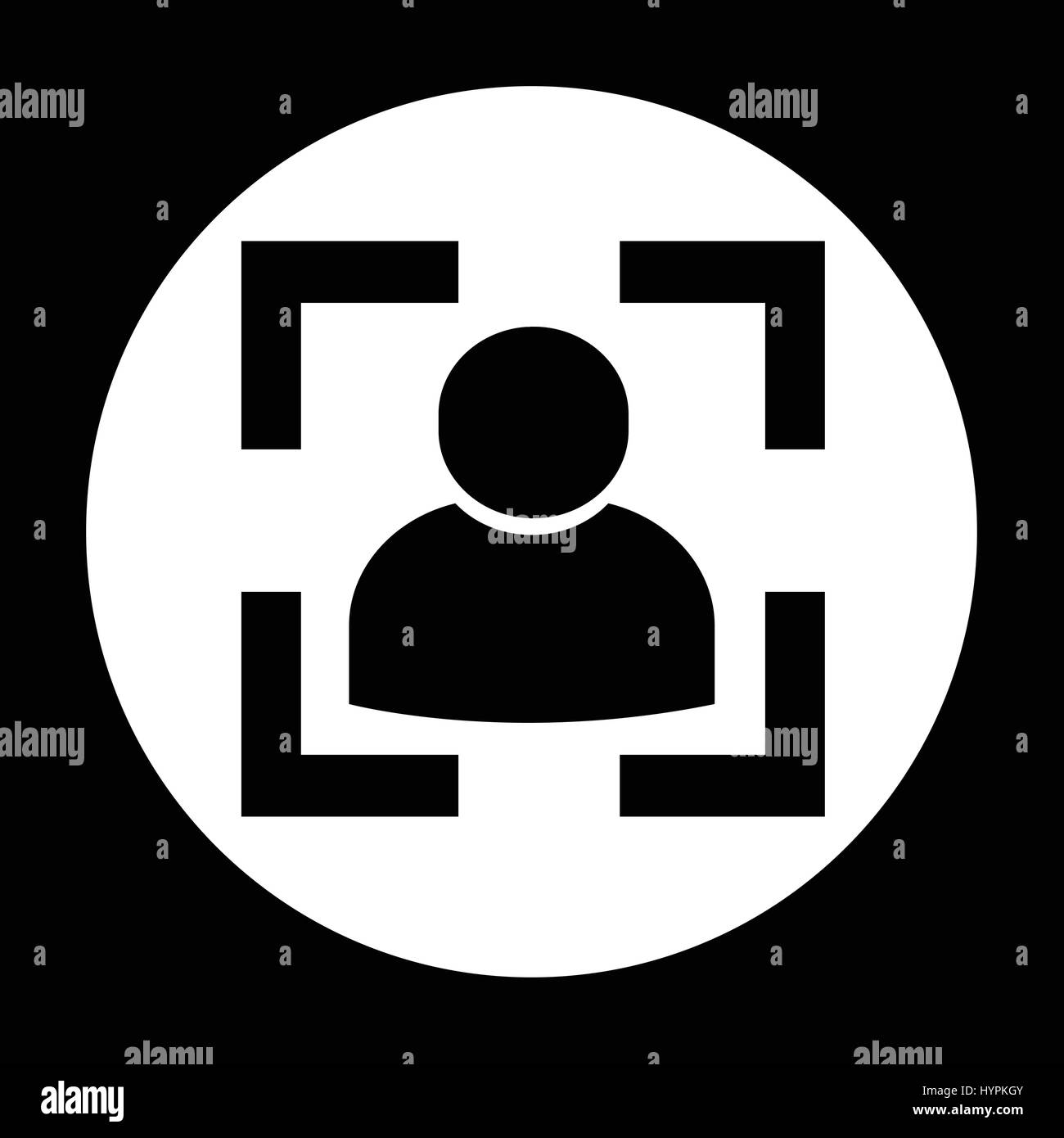 Personen-Symbol Stock Vektor