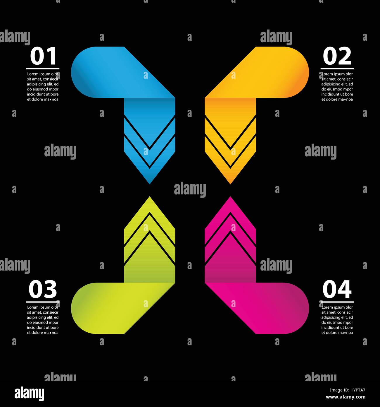 Business-Daten-Konzept. Modernen Infografik Illustration. Kreative Vektor Origami Design, eps10. Stock Vektor