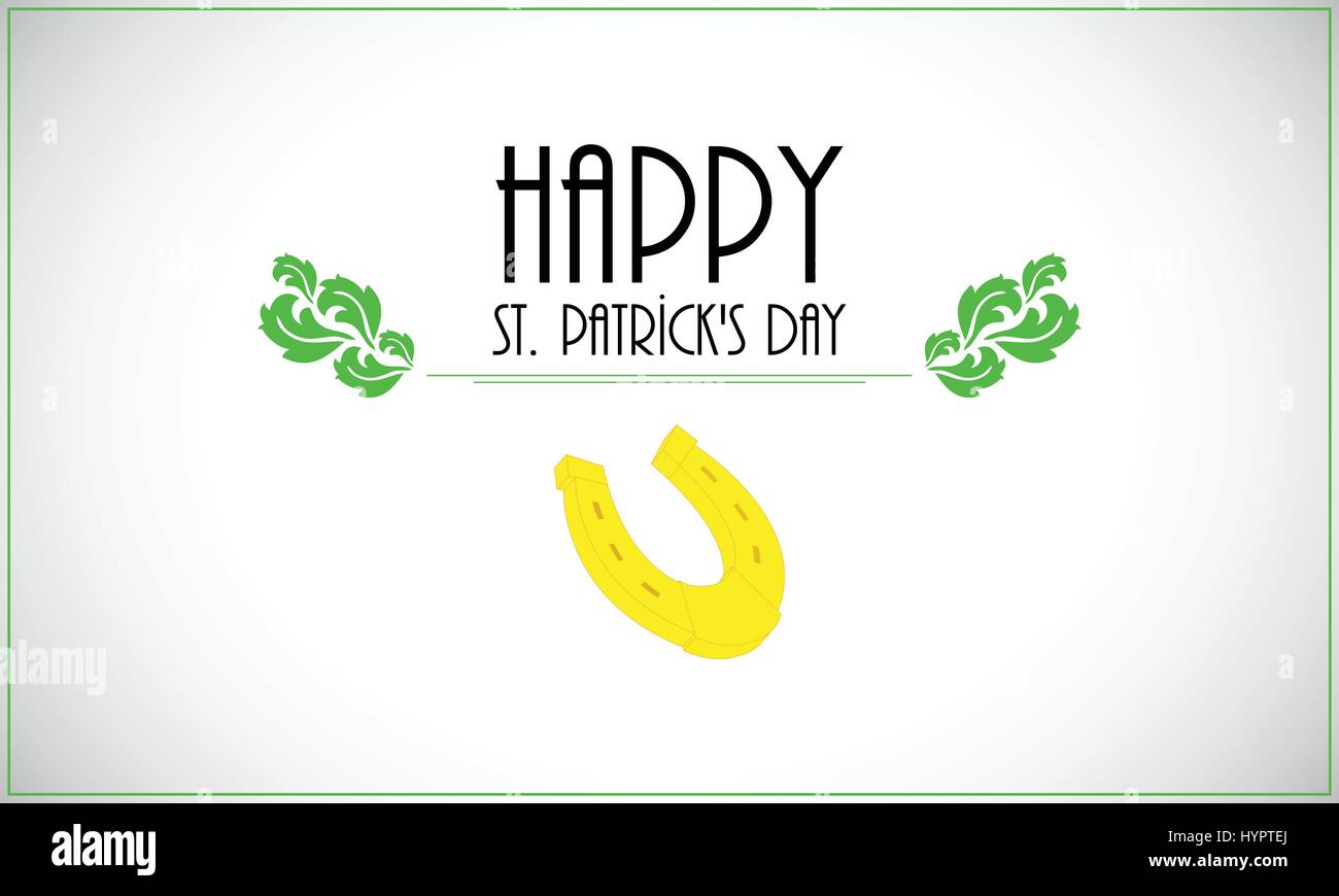 St. Patricks Tag Hintergrund, Vektor-design Stock Vektor