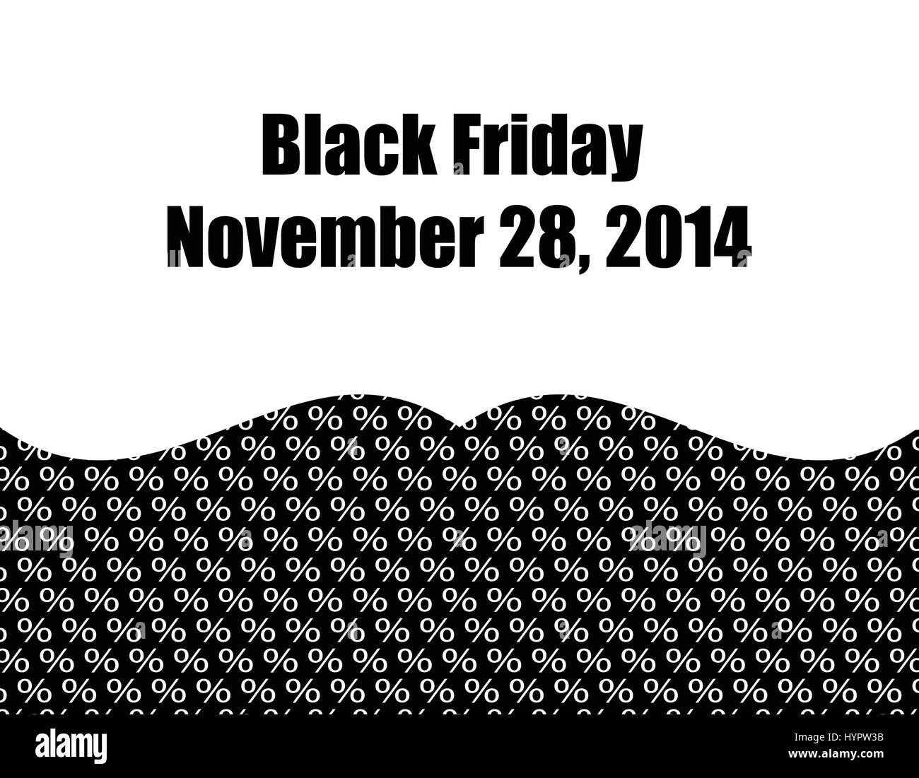 spezielle schwarzer Freitag 2014 Hintergrund Stock Vektor