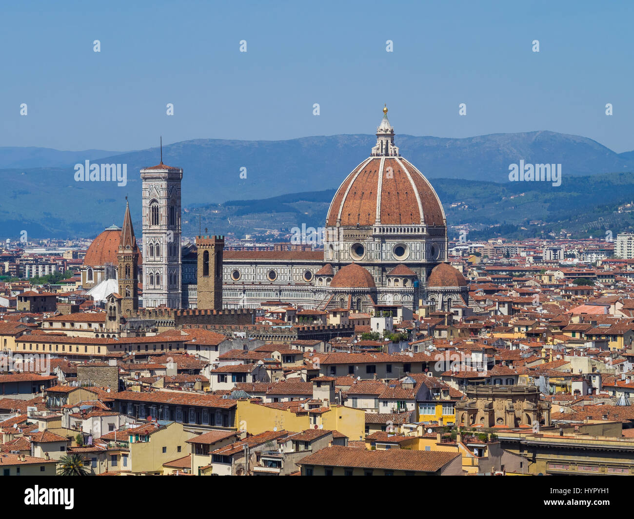 Santa Maria di Blume Kathedrale (Santa Maria del Fiore), Florenz, Toskana, Italien Stockfoto