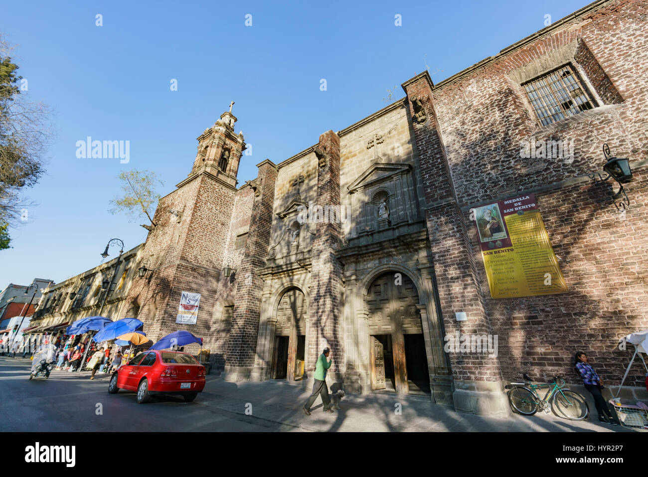 Mexiko-Stadt, FEB 17: Die historische Kirche - Iglesia De La Salud am 17. Februar 2017 in Mexiko-Stadt Stockfoto