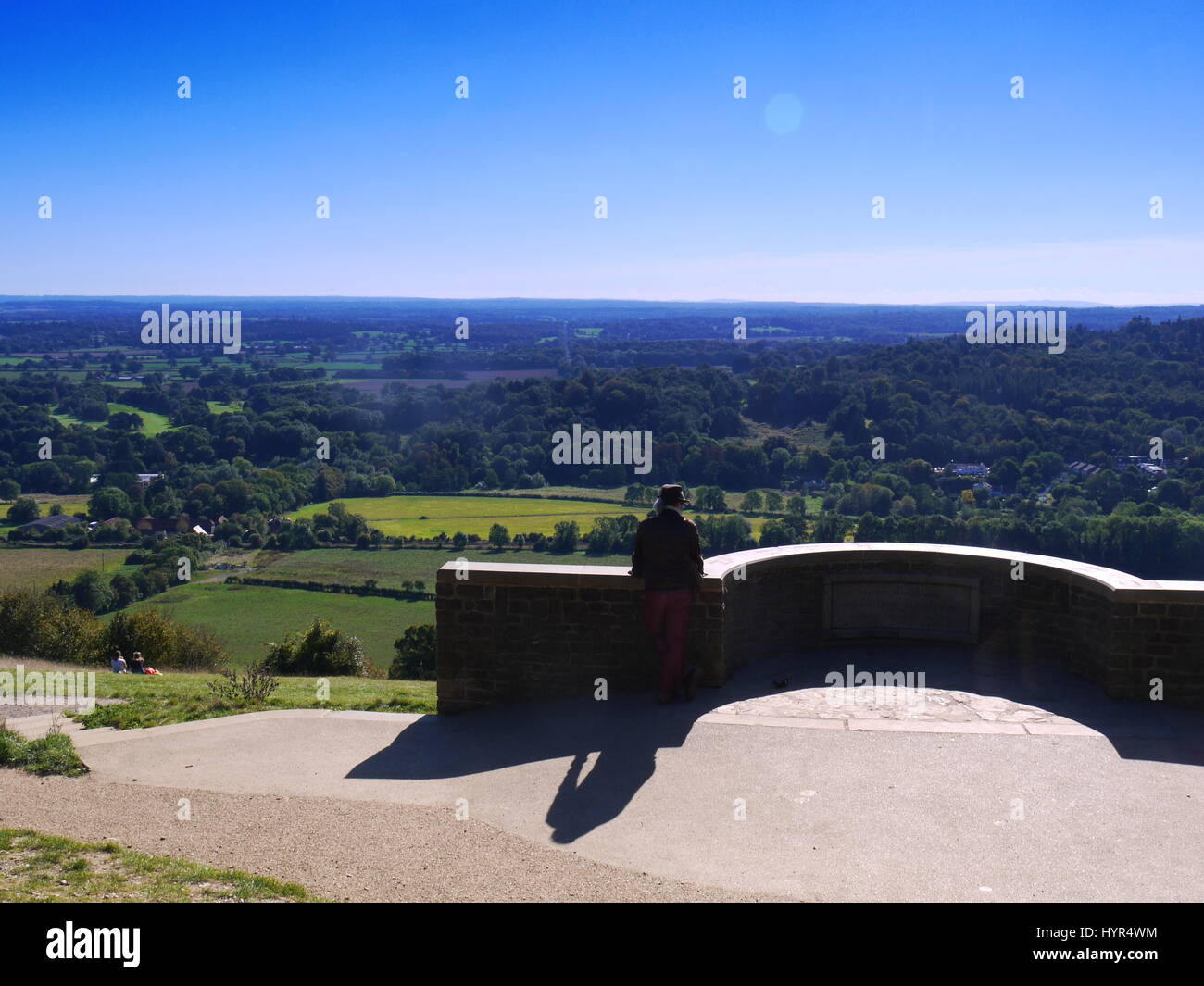 Box Hill, Dorking, Surrey England Großbritannien Stockfoto