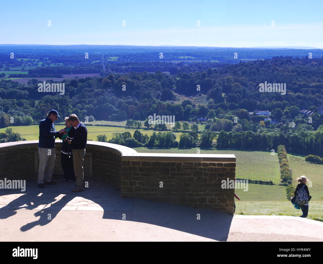 Box Hill, Dorking, Surrey England Großbritannien Stockfoto