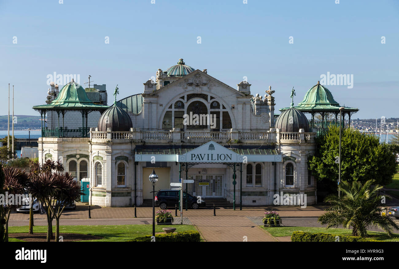 Torquay-Pavillon, eine £ 32 Millionen Sanierung unterzogen werden soll Stockfoto