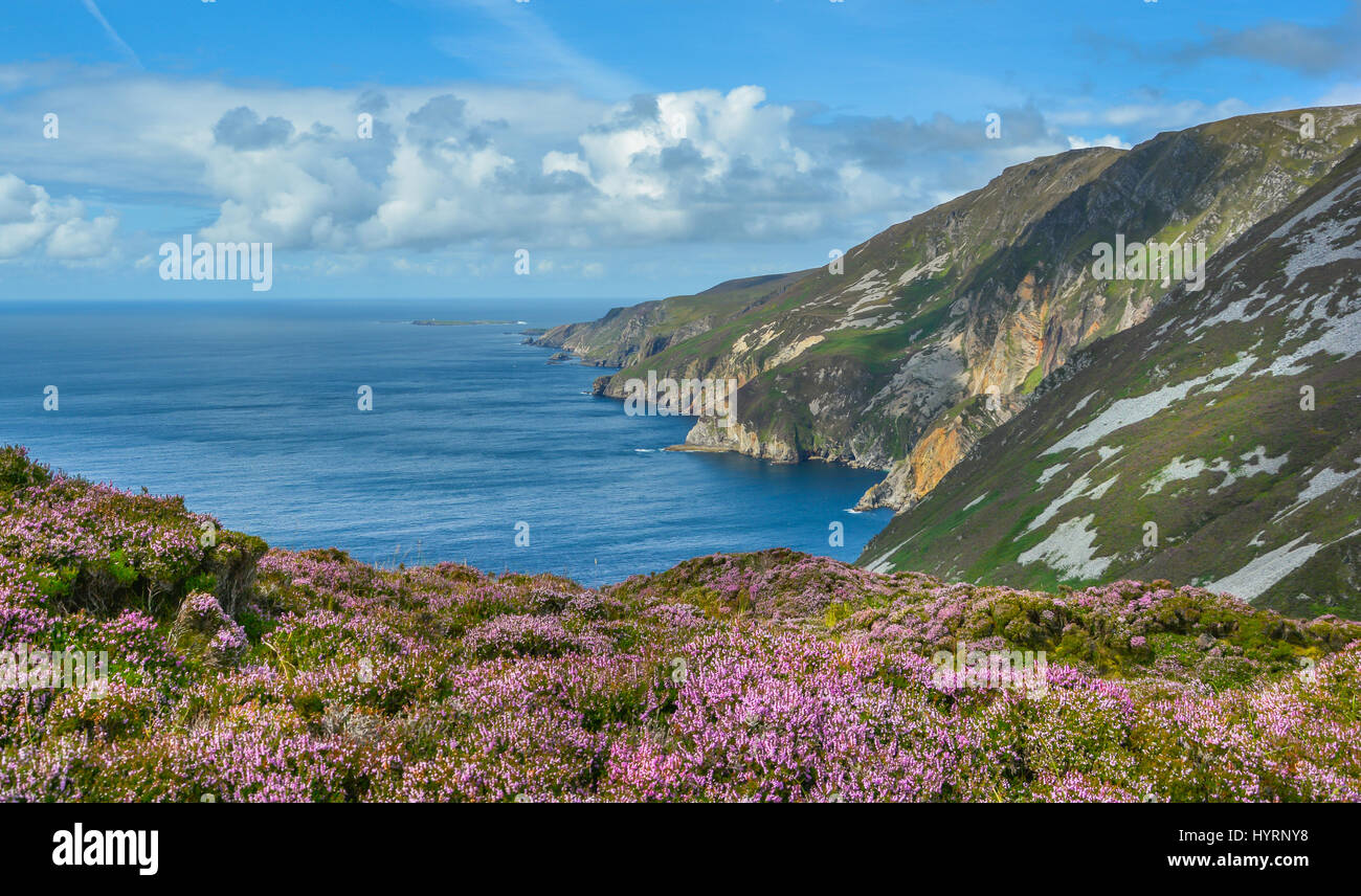 Slieve League, County Donegal, Irland Stockfoto