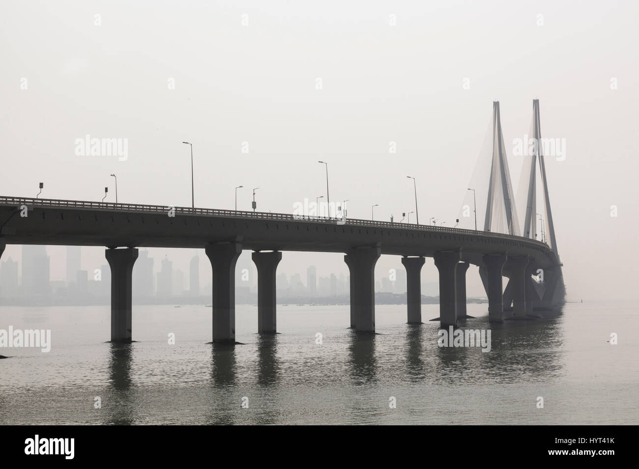 Bandra-Worli Sealink, Mumbai, Indien Stockfoto
