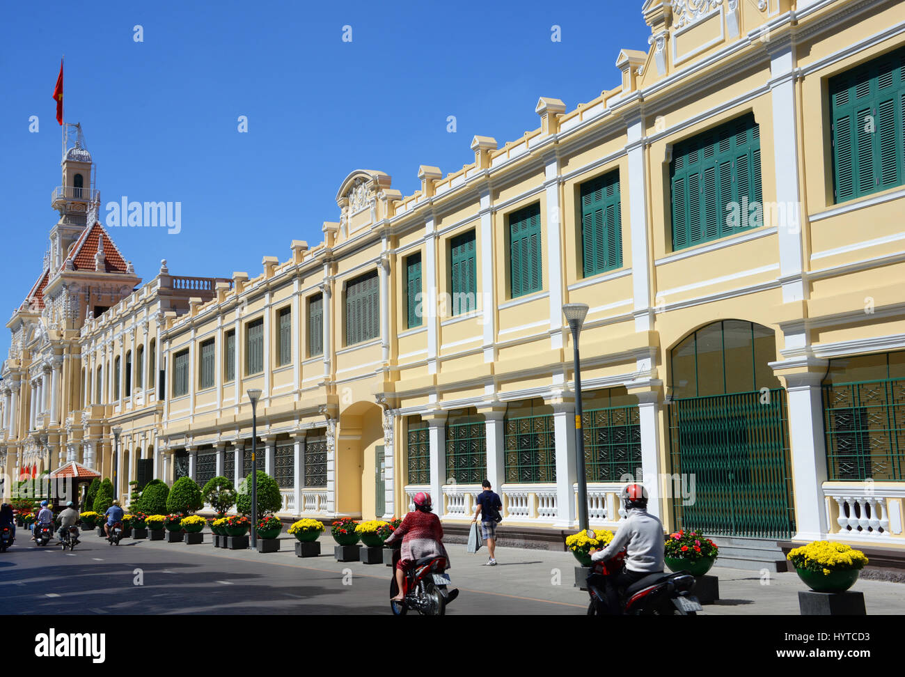 Kommunistische Partei-Zentrale, Ho-Chi-Minh-Stadt, Vietnam Stockfoto