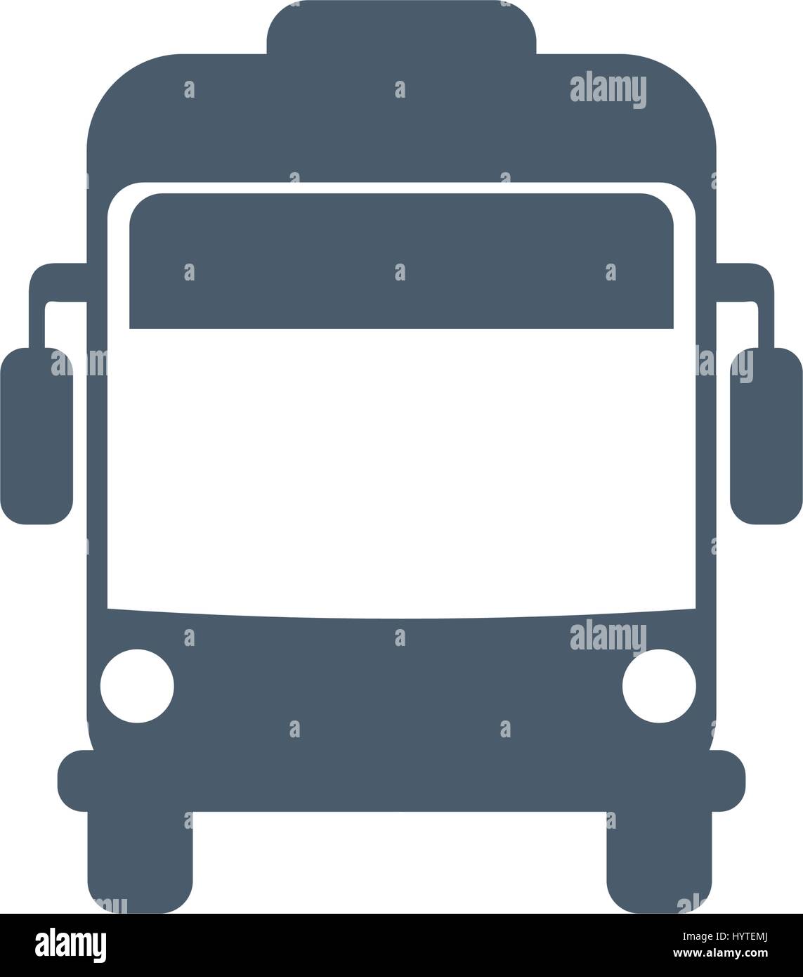Bus ÖPNV Symbol Vektor Illustration Grafik-design Stock Vektor