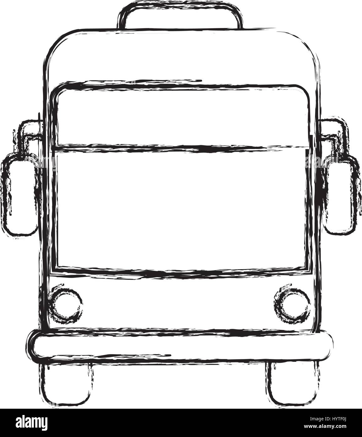 Bus ÖPNV Symbol Vektor Illustration Grafik-design Stock Vektor