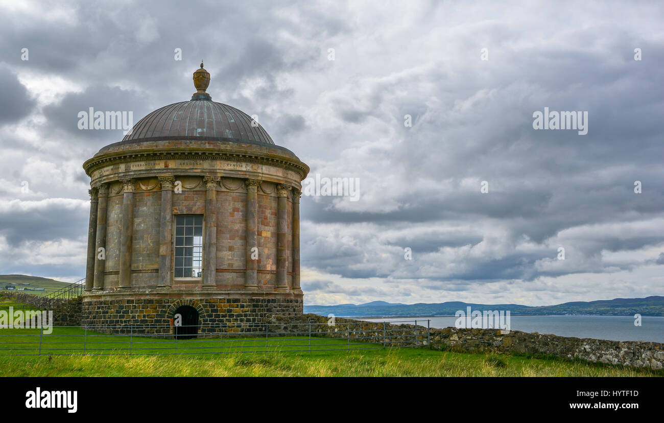 Mussenden Temple, County Londonderry, Nordirland Stockfoto