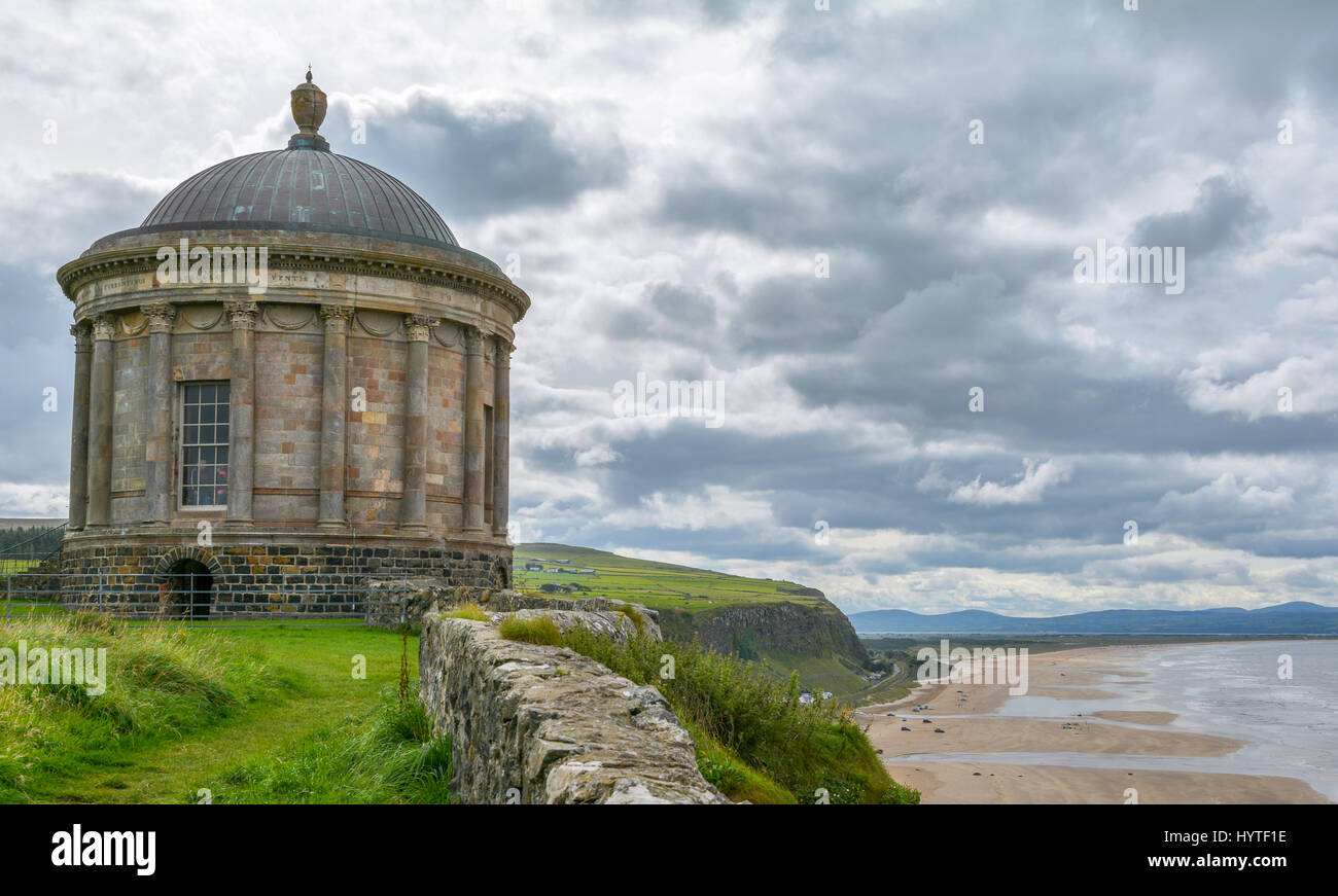Mussenden Temple, County Londonderry, Nordirland Stockfoto