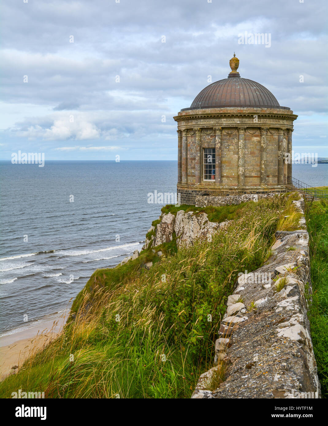 Mussenden Temple, County Londonderry, Nordirland Stockfoto