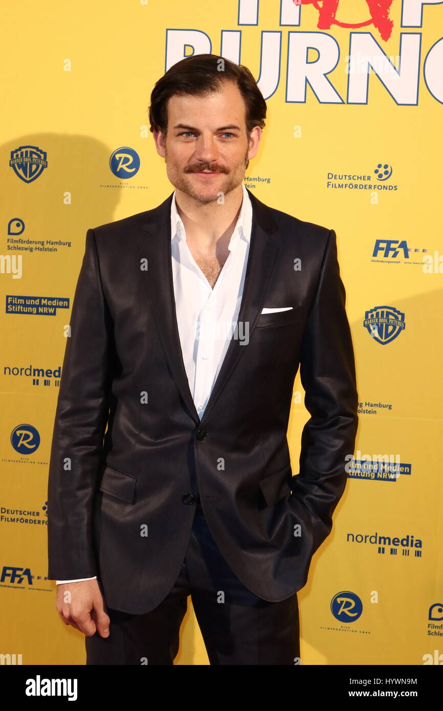 Hamburg, Deutschland, 27. April 2017. Torben Liebrecht Teilnahme an der