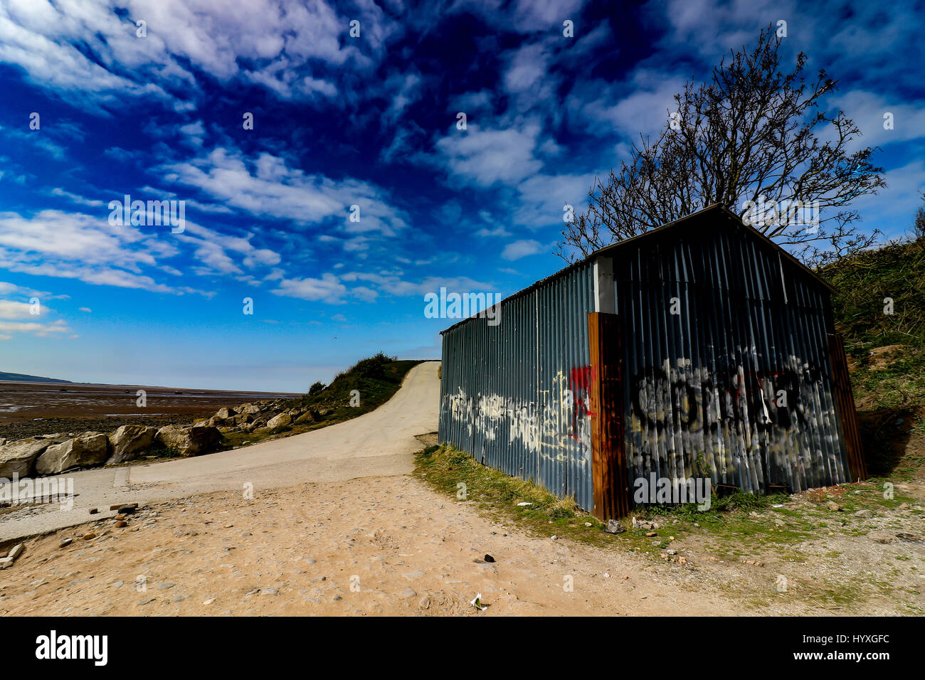 Thurstaston, Wirral, Englanď Stockfoto