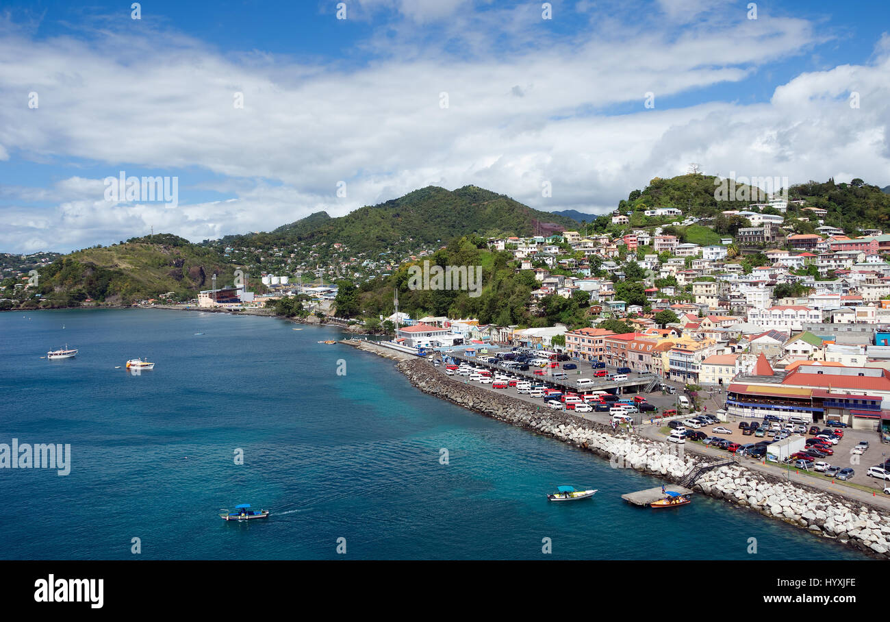 Grenada tropische Insel - Saint George - Karibik Stockfoto