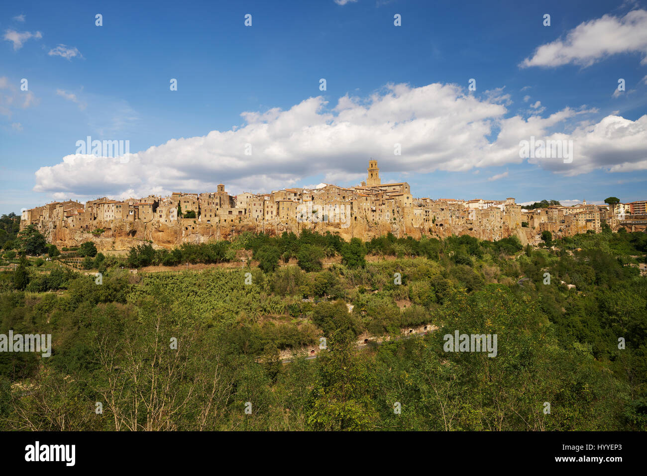 Pitigliano, Toskana, Italien Stockfoto