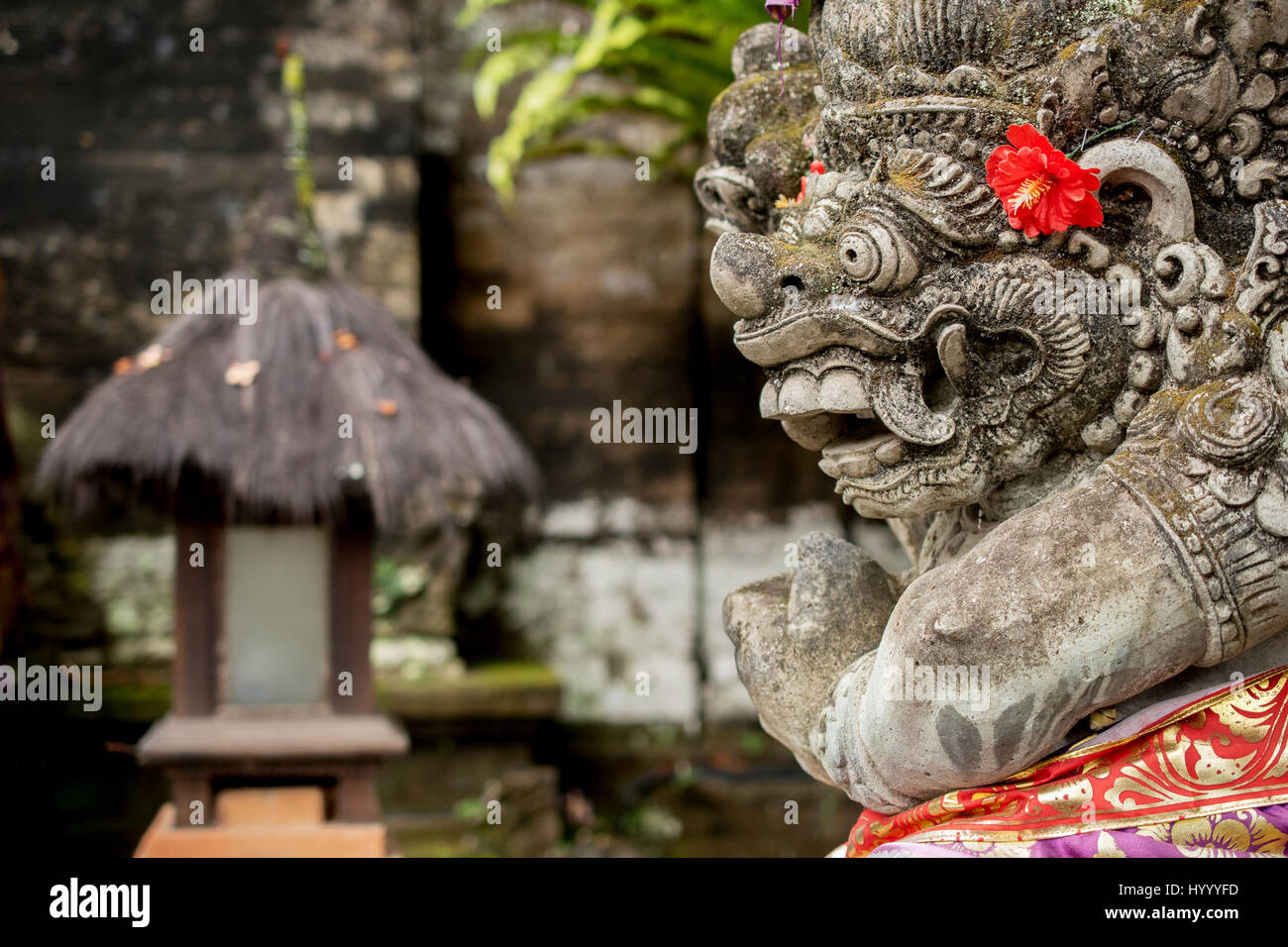 Königspalast, Ubud Bali, Indonesien, UNESCO World Heritage Centre Stockfoto