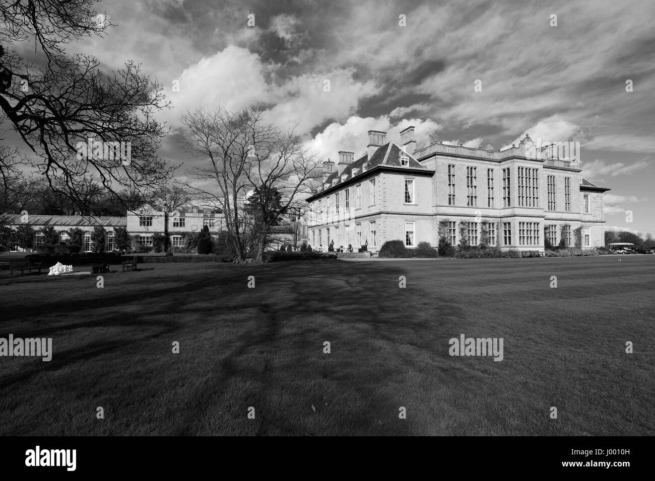 Sommer, Stapleford Park Country House Hotel, Leicestershire, UK Stockfoto