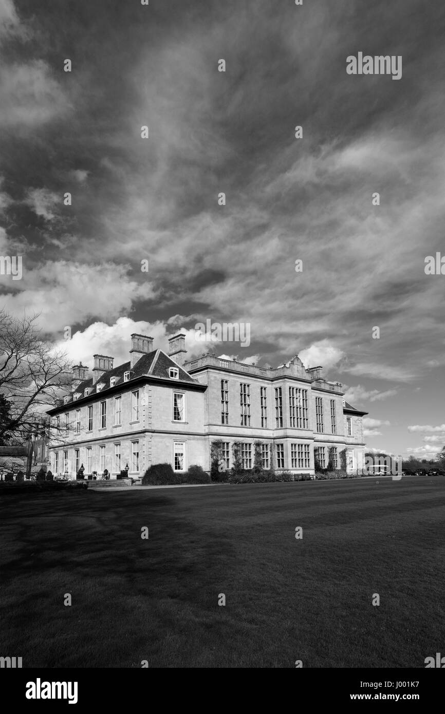 Sommer, Stapleford Park Country House Hotel, Leicestershire, UK Stockfoto