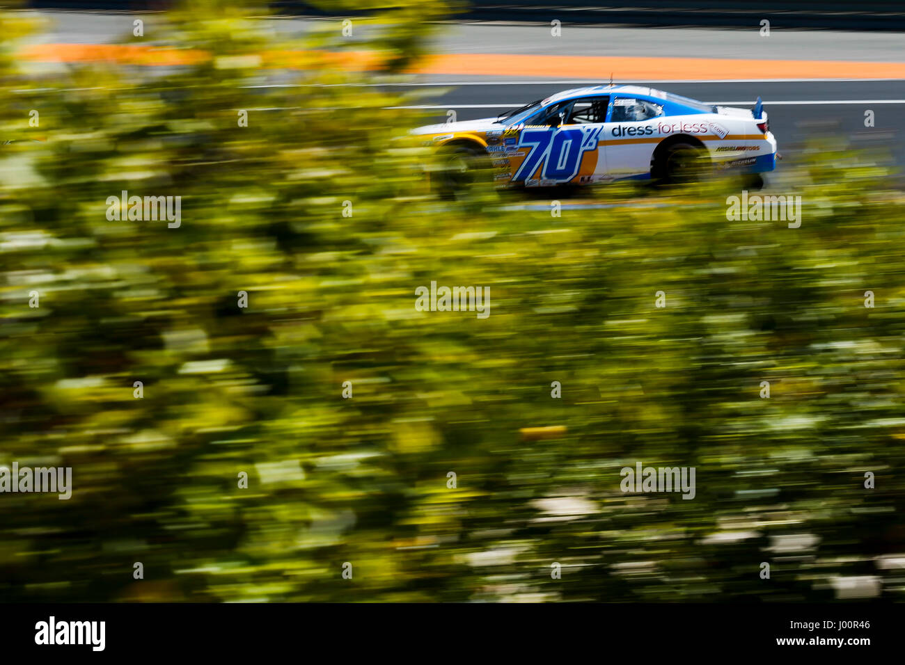 Valencia, Spanien. 8. April 2017. Valencia, ESPANA - März 2017: Simon während der NASCAR WHELEN EURO Serie Rennen 1 ELITE 1 in Circuit Ricardo Tormo, Cheste, Valencia, Spanien. : Bildnachweis Cronos/Omar Arnau: Cronos/Alamy Live-Nachrichten Stockfoto