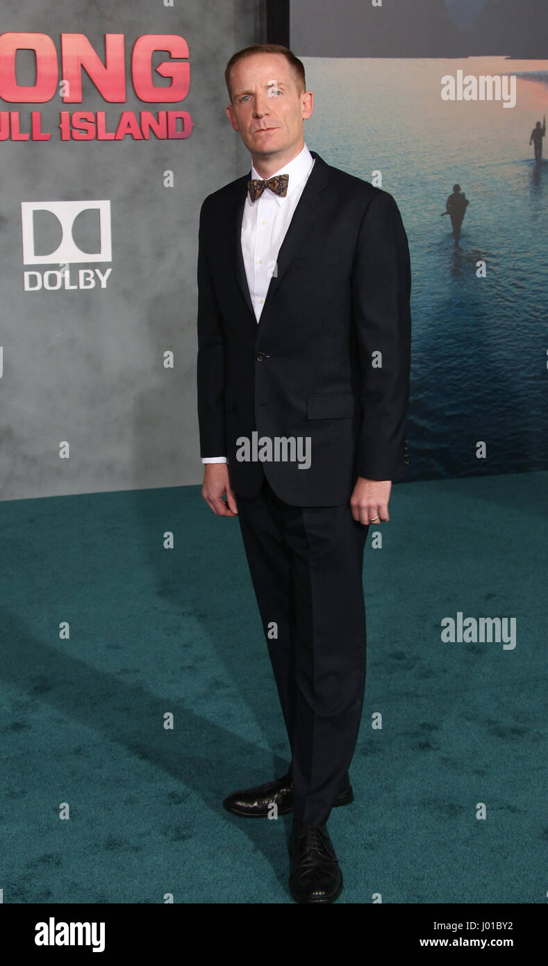 Die Premiere von Warner Bros Pictures "Kong: Skull Island - Ankünfte Featuring: Marc Evan Jackson Where: Hollywood, Kalifornien, USA bei: 8. März 2017 Stockfoto