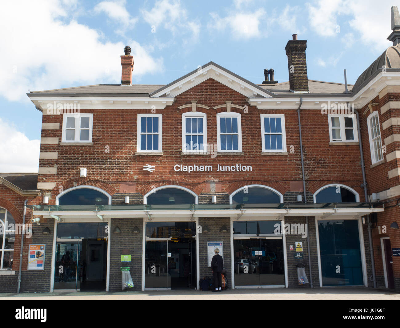 Bahnhof Clapham Junction Stockfoto