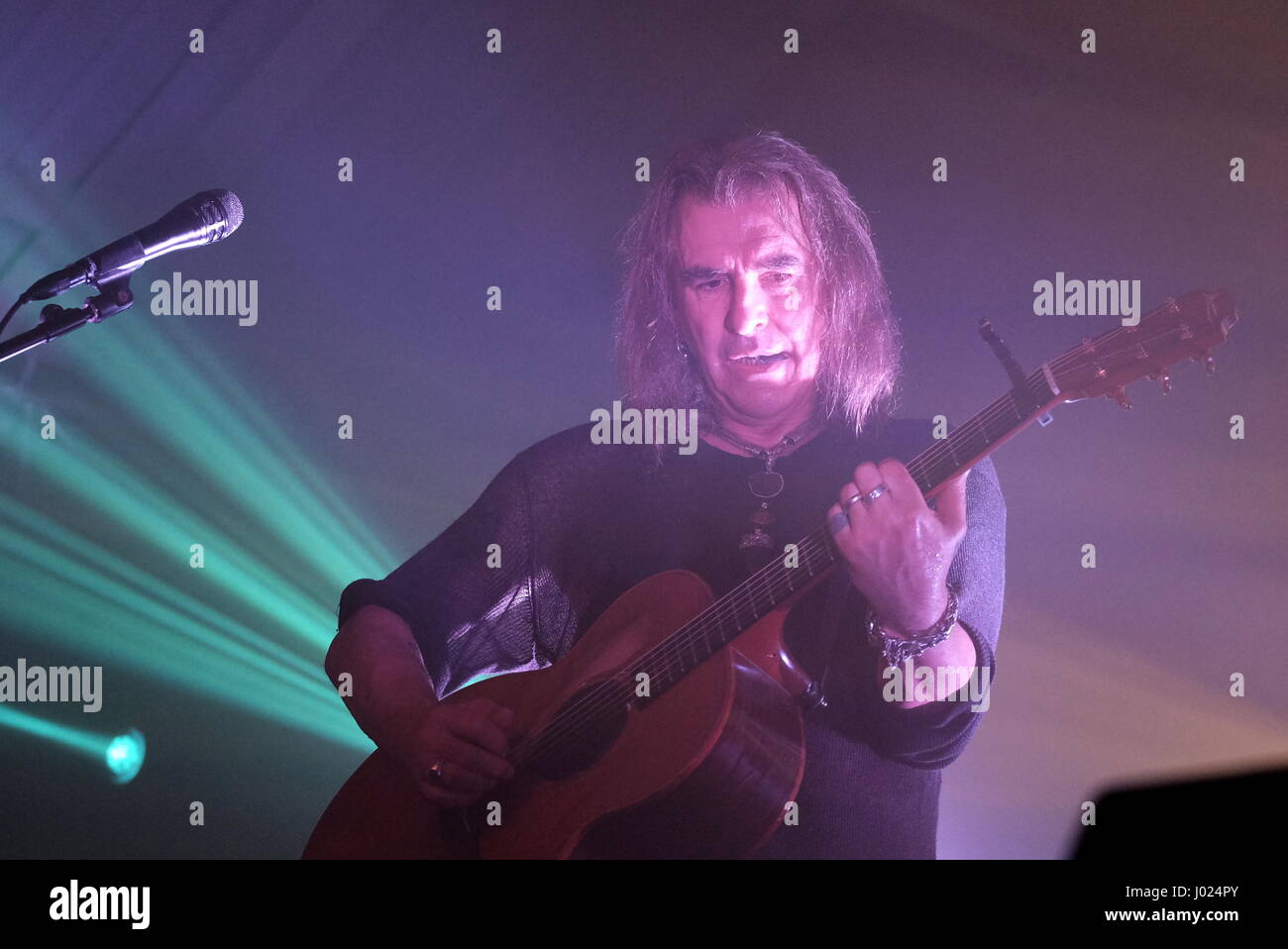 Motor-Zimmer, Hampshire, 7. April 2017, New Model Army, die live an der Motor-Zimmer-Southampton Stockfoto