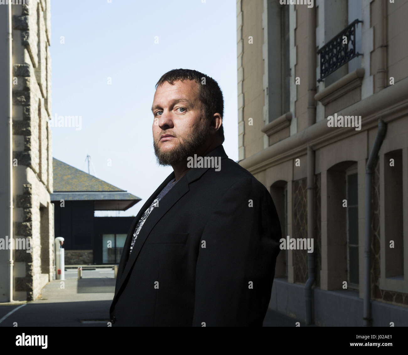 Porträt von Matthew McBride (Mc Bride) 25.05.2015 © Philippe MATSAS/Opale Stockfoto