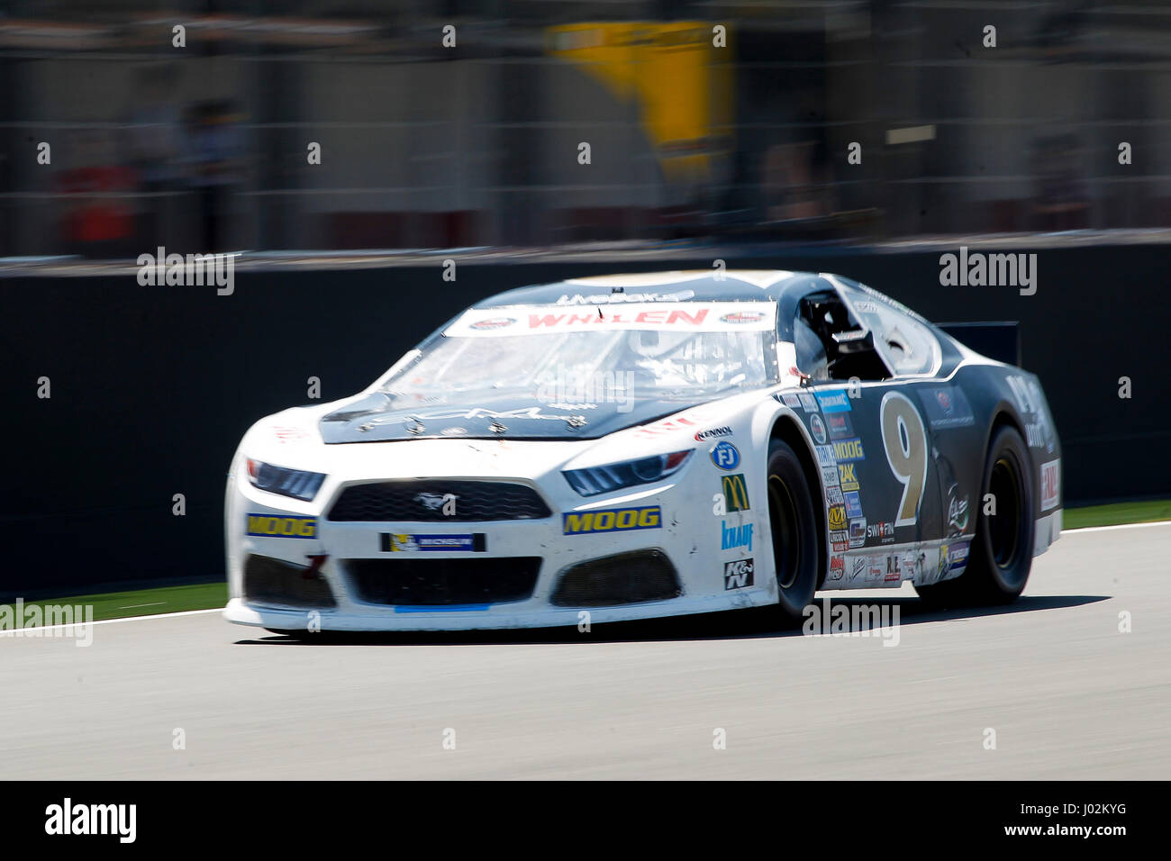 Valencia, Spanien. 9. April 2017.  Ercoli während der NASCAR WHELEN EUROSERIE Sitzung Sonntag in Circuit Ricardo Tormo, Cheste, Valencia, Spanien. Foto: Cronos/Omar Arnau/Alamy Live News Stockfoto