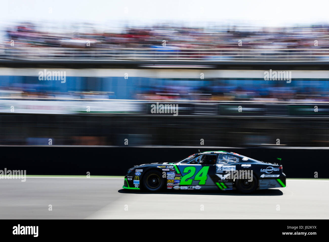 Valencia, Spanien. 9. April 2017.  Kumpen während der NASCAR WHELEN EUROSERIE Sitzung Sonntag in Circuit Ricardo Tormo, Cheste, Valencia, Spanien. Foto: Cronos/Omar Arnau/Alamy Live News Stockfoto