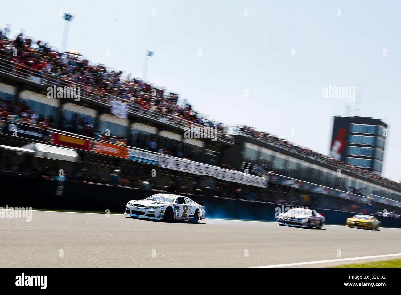 Valencia, Spanien. 9. April 2017.  Gonzalez in der NASCAR WHELEN EUROSERIE Sitzung Sonntag in Circuit Ricardo Tormo, Cheste, Valencia, Spanien. Foto: Cronos/Omar Arnau/Alamy Live News Stockfoto