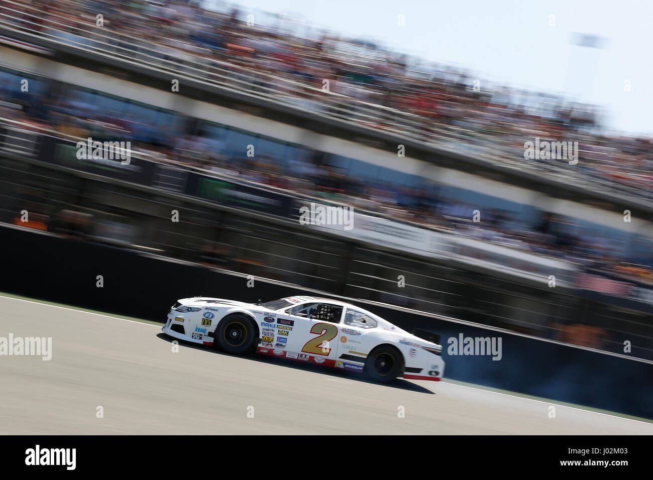 Valencia, Spanien. 9. April 2017.  Gonzalez in der NASCAR WHELEN EUROSERIE Sitzung Sonntag in Circuit Ricardo Tormo, Cheste, Valencia, Spanien. Foto: Cronos/Omar Arnau/Alamy Live News Stockfoto