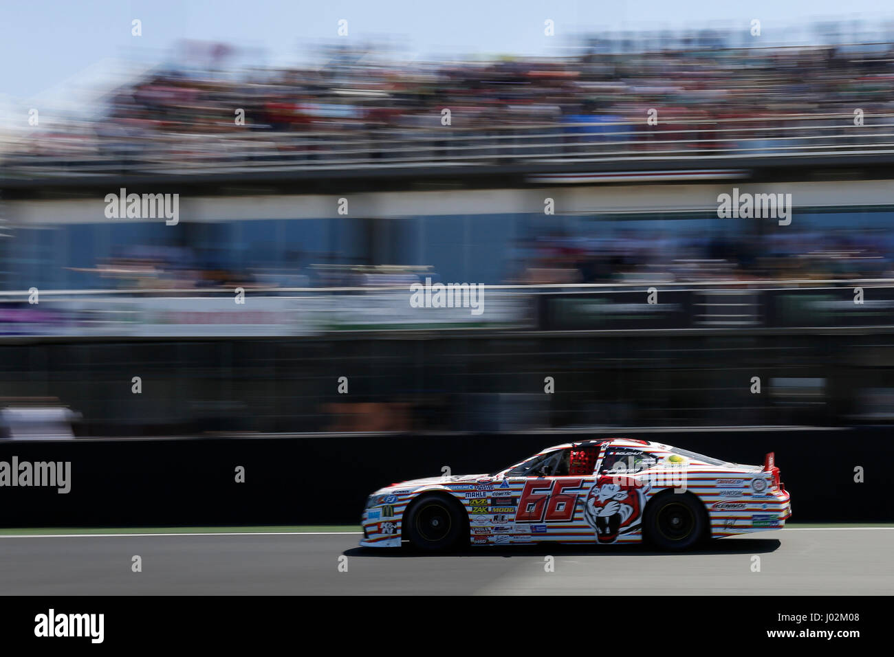 Valencia, Spanien. 9. April 2017.  Bouchut während der NASCAR WHELEN EUROSERIE Sitzung Sonntag in Circuit Ricardo Tormo, Cheste, Valencia, Spanien. Foto: Cronos/Omar Arnau/Alamy Live News Stockfoto