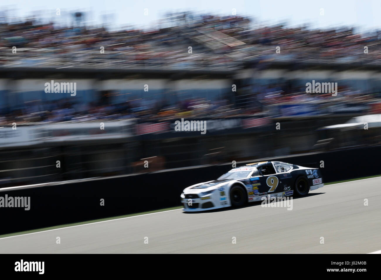 Valencia, Spanien. 9. April 2017.  Ercoli während der NASCAR WHELEN EUROSERIE Sitzung Sonntag in Circuit Ricardo Tormo, Cheste, Valencia, Spanien. Foto: Cronos/Omar Arnau/Alamy Live News Stockfoto
