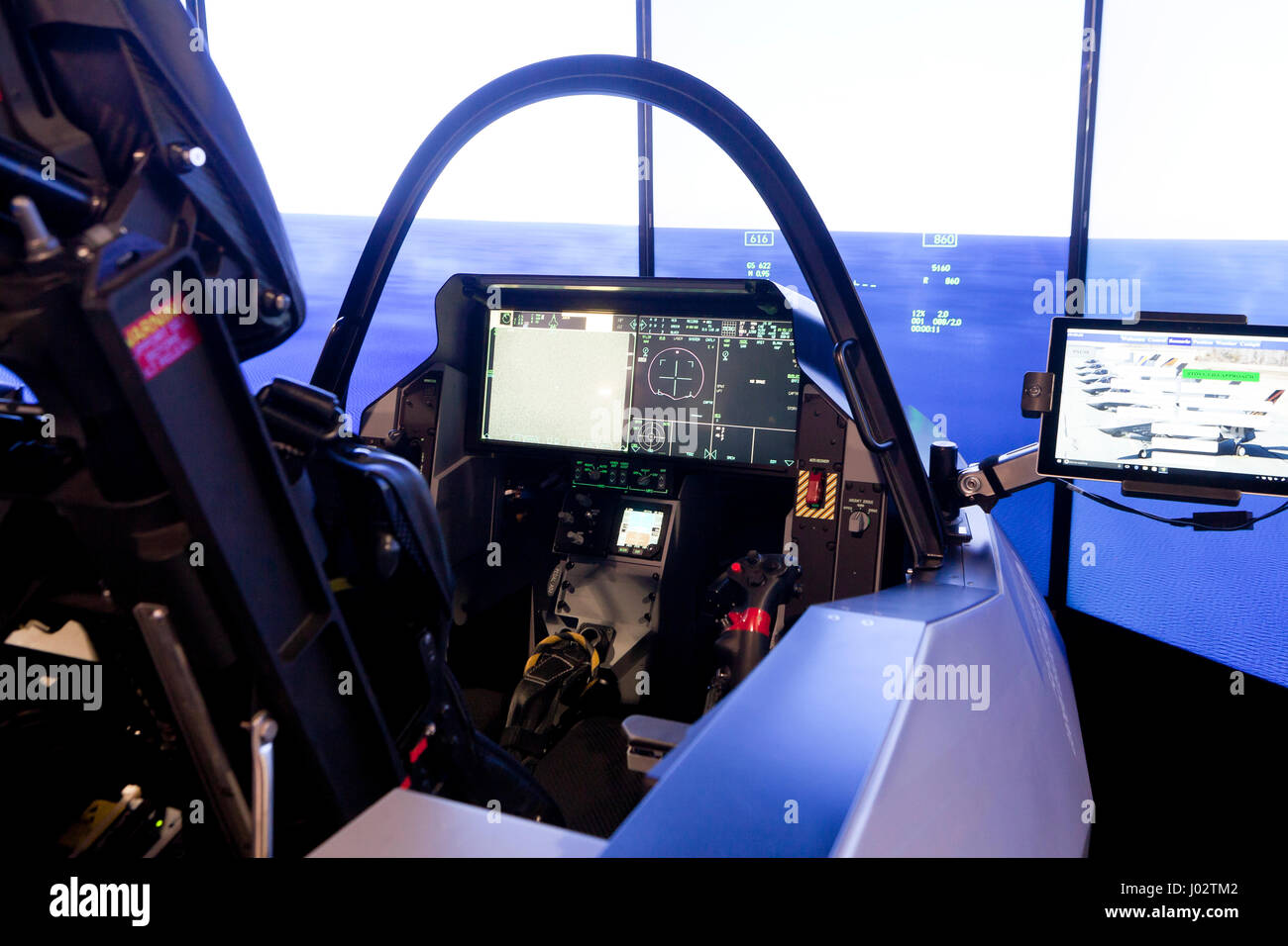 Lockheed Martin f-35-Cockpit-Simulator - USA Stockfoto