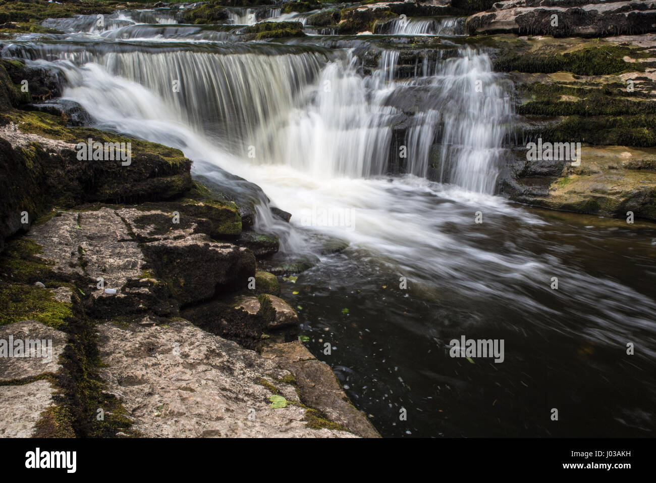 Stainforth High Force Stockfoto
