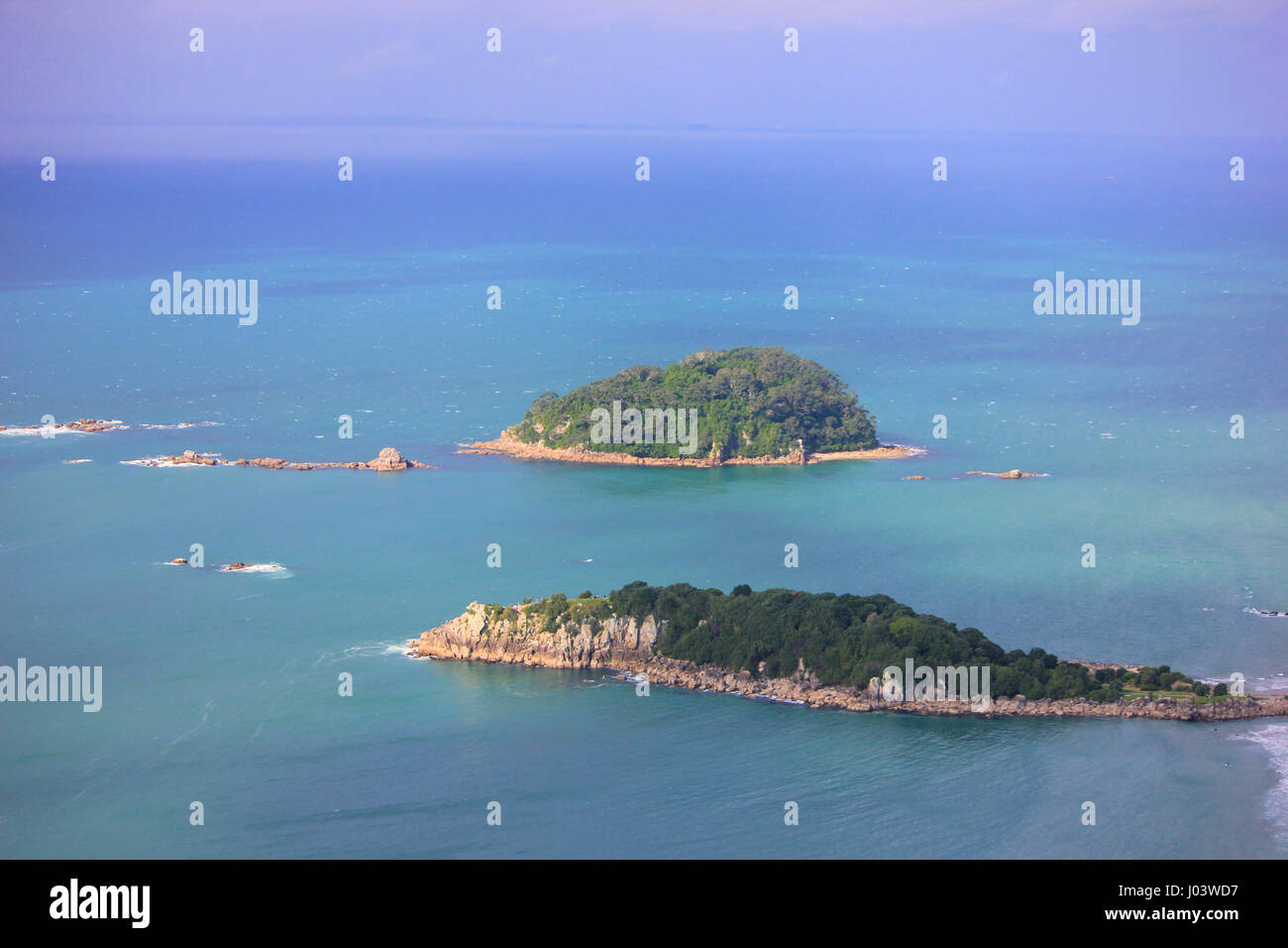 Mount Maunganui in Neuseeland. Stockfoto