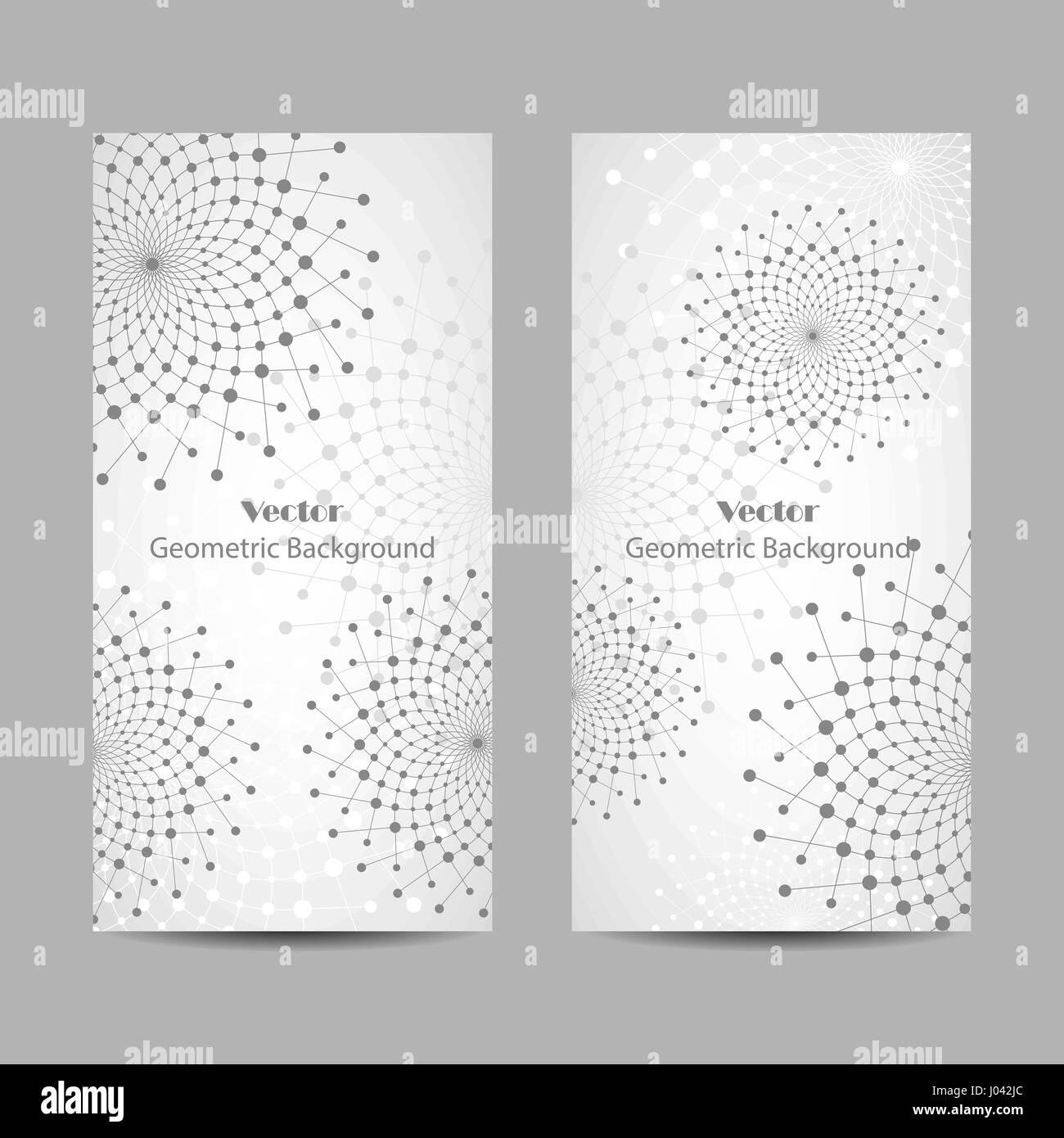 Reihe von Bannern, vertikale Stock Vektor