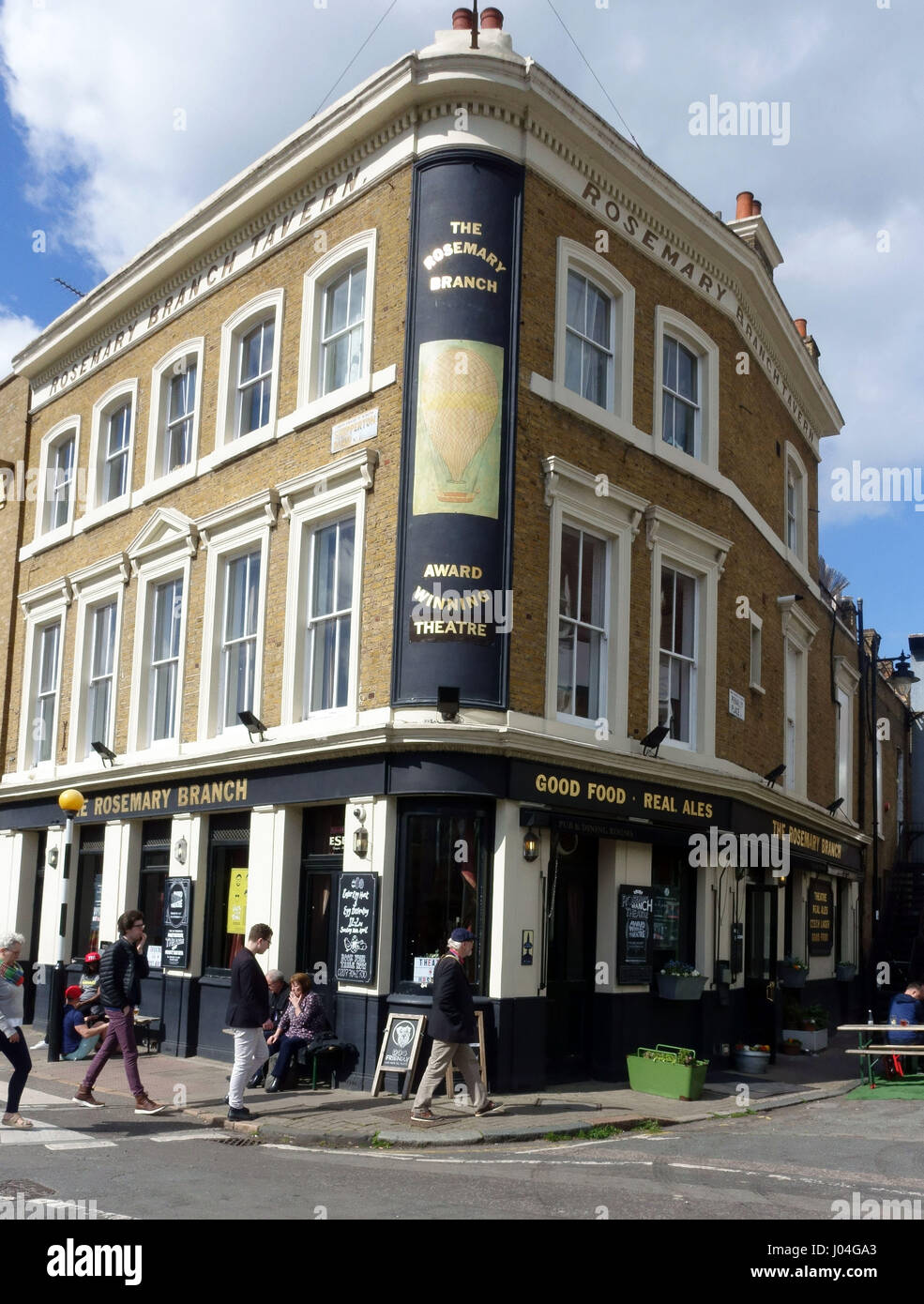 Rosemary Branch Gastwirtschaft und Theater, Islington, London Stockfoto