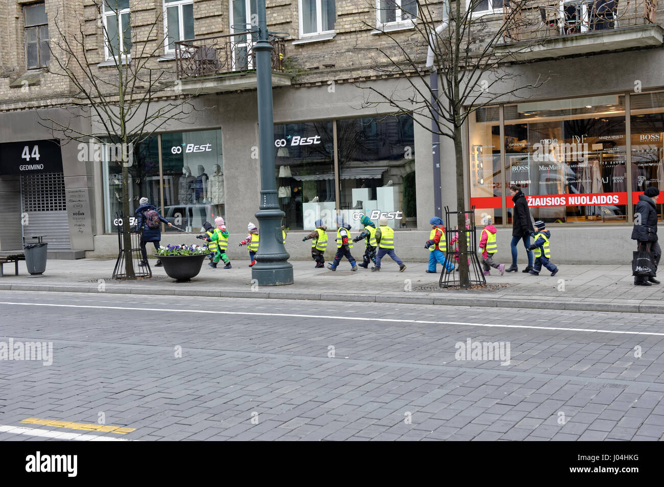 Vilnius Hauptstadt Litauens .Europa. Stockfoto