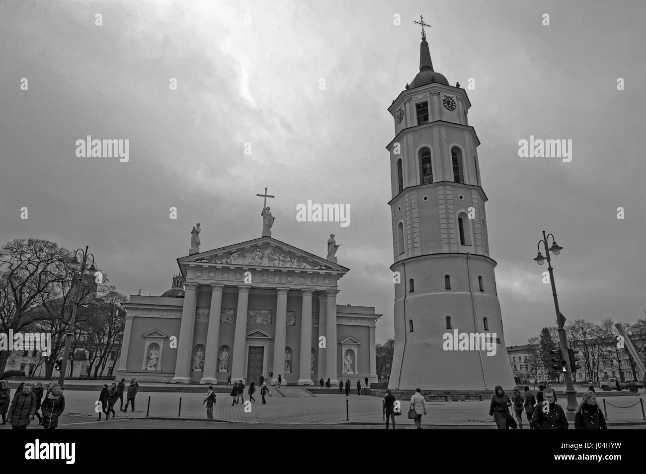 Vilnius Hauptstadt Litauens .Europa. Stockfoto