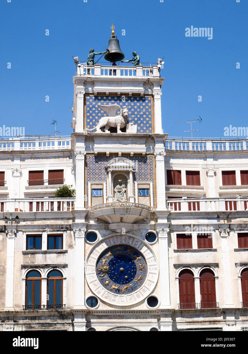 Venezia, Italien - 17. Mai 2016: einige Bilder von der Piazza San Marco Stockfoto